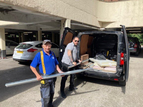 Fire Stopping Supplies Donation photo