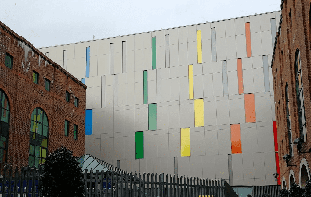 Colorful building